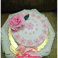 Pretty pink#Summer freshness cake