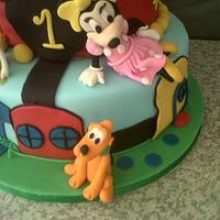 Disney Clubhouse Cake