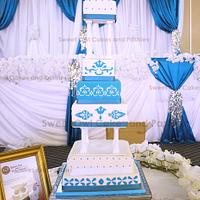 Tall wedding cake!
