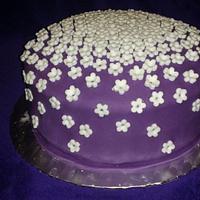 Cascading Flower Cake