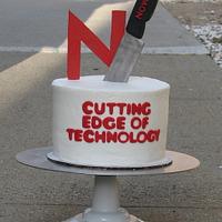 Novell - Cutting Edge of Technology Cake