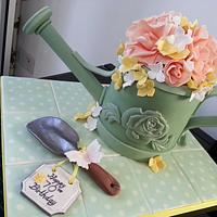 A cake for a garden lover