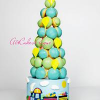 Croquembouche 1-birthday Cake
