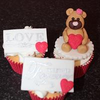 LOVE ~ FOREVER TOGETHER CUPCAKES