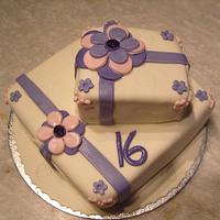 16th Present cake