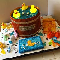 Rubber duck cake