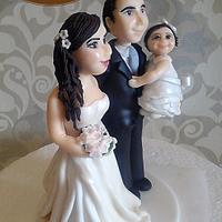 wedding and baptism custom figurines 