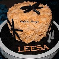 Dragonfly Cake for Leesa