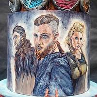 "Vikings" inspired cake