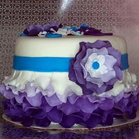 Petal cake