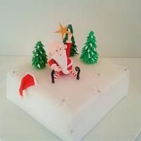 Santa Christmas Cake