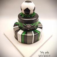 The football cake