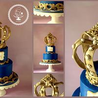 Royal Prince Crown Cake