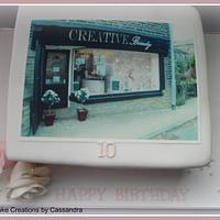 Creative Beauty's 10th Birthday Cake 