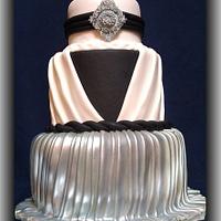 Pleated Dress Cake
