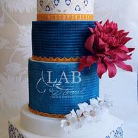 Pakistan Wedding cake for Pakistan Collaboration "Spectacular Pakistan an international sugar art 