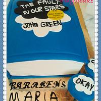 The fault in our stars cake