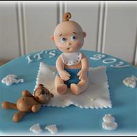 Babyshower cake boy