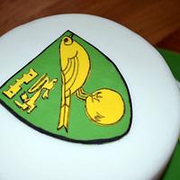 Norwich City FC cake