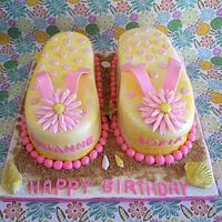 Sandal Cakes