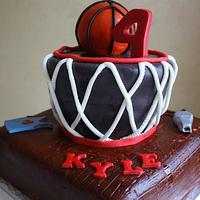 Basketball Themed Cake