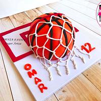 Basketball cake