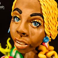 Oshun @The Lekki-Ajah International Cake Fair 2017 (Nigeria)