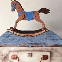 Baby Rocking Horse Cake Baby Rocking Horse Cake
