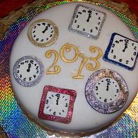 Happy New Year 2013 Cake