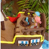 Jack and the Neverland Piraters cake