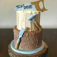 The Carpenter’s 60th Birthday cake