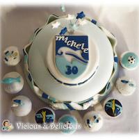 Pescara football cake