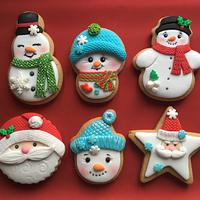 Gingerbread Christmas Cookies 