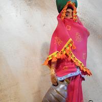 Wonderful dressed color woman pakistani