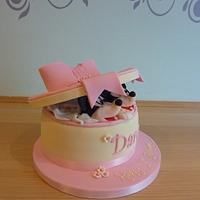 Minnie & Mickey Hat Box Cake