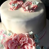90 birthday cake