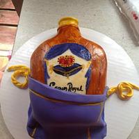 Crown royal cake