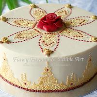 Indian/Asian wedding cake (9 tiers!)