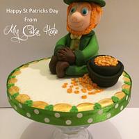 St Patricks Cake Topper