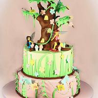 Another Tinkerbell Cake