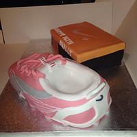 Nike shoe box and football boot