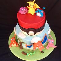 Pokémon birthday cake