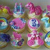 My little Pony cupcakes