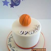 Upward Basketball Cake