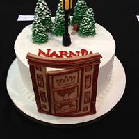 Narnia Cake in Royal Icing