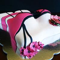 Pink Lingerie Cake