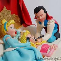 Parody Sleeping Beauty 21st Cake