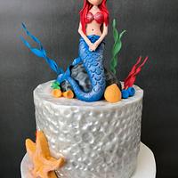 Mermaid Themed Cake