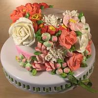 Buttercream flowers