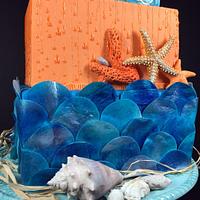 Seahorse cake